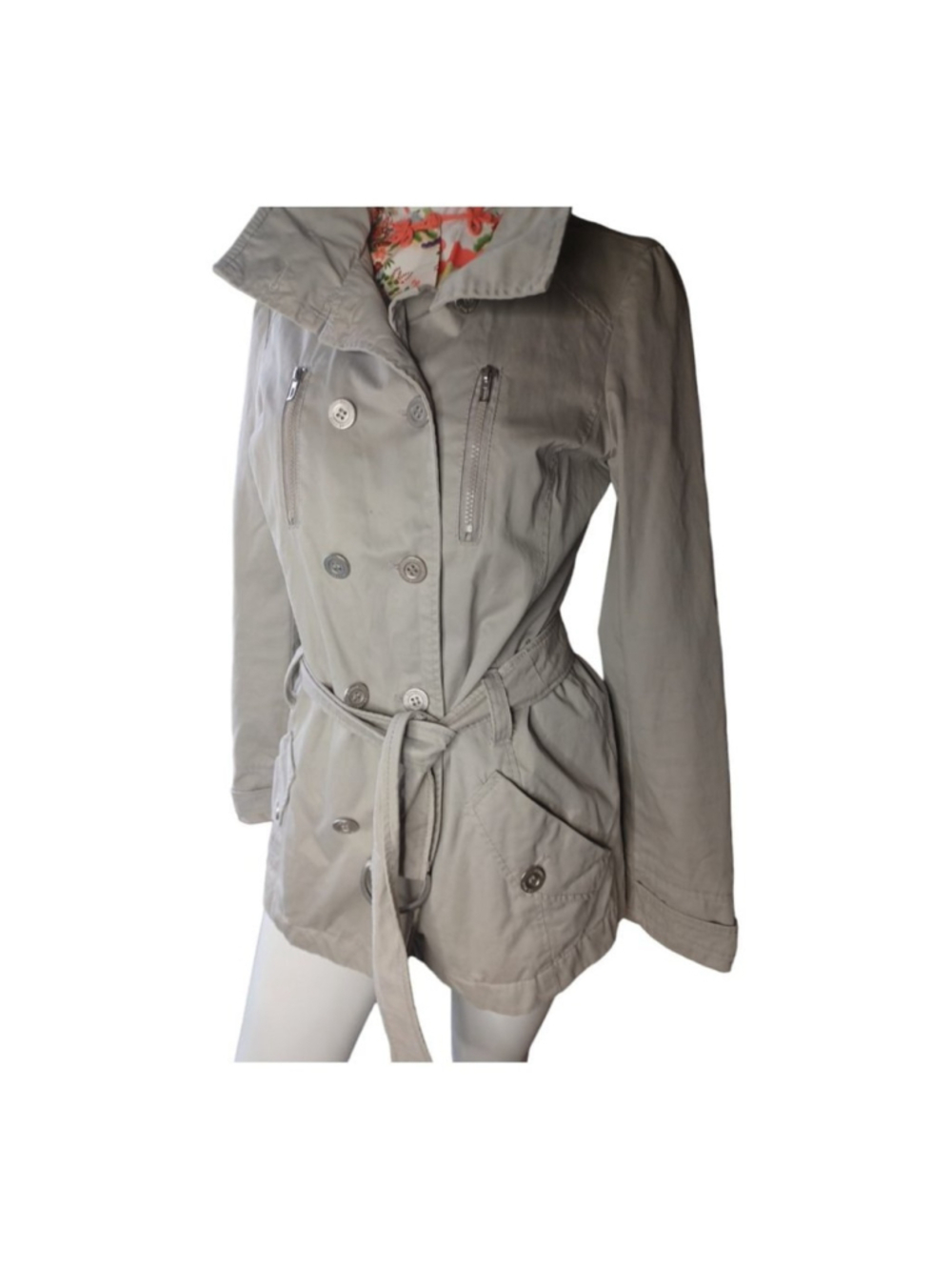 Esprit Trench Jacket Cotton 8‎